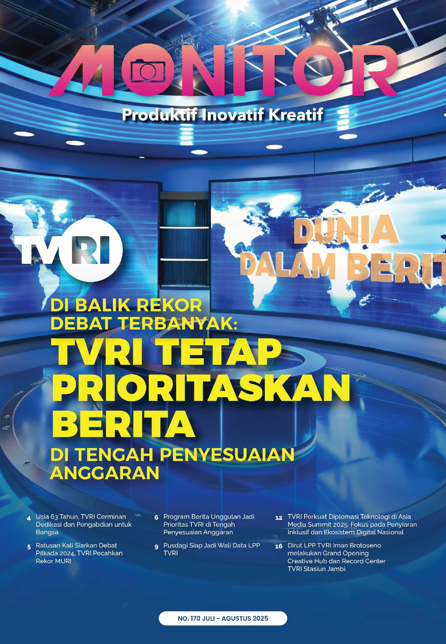 Sampul Monitor TVRI Juli Agustus 2025