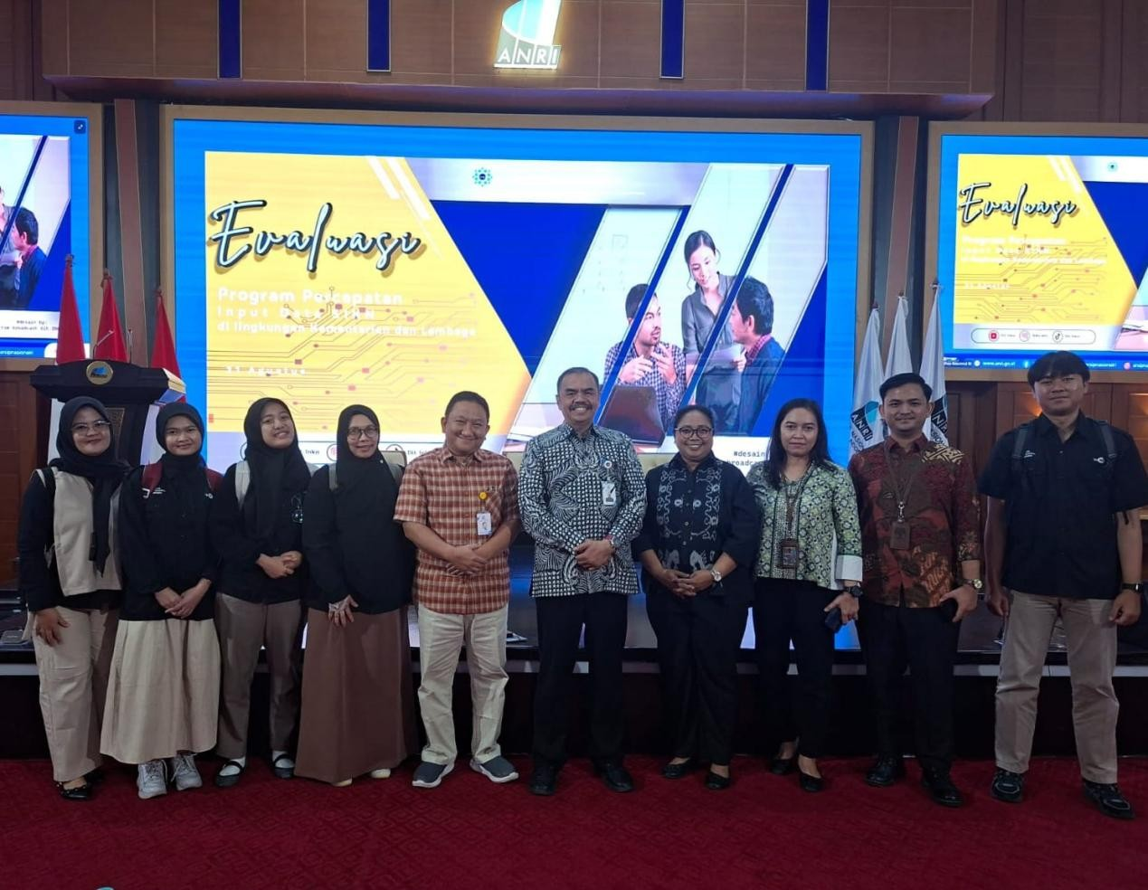 Kegiatan evaluasi dan penguatan kelembagaan
